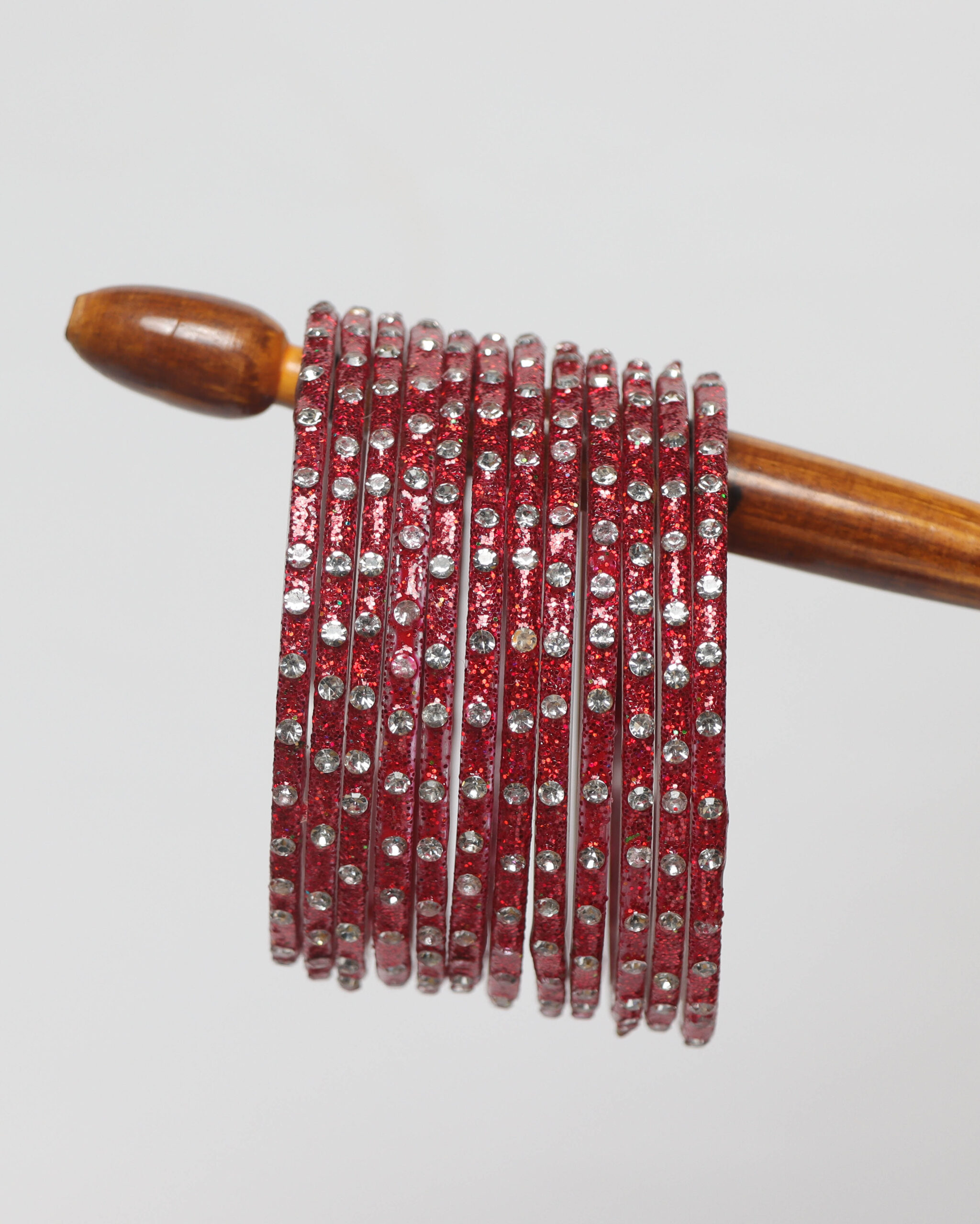 24 Nagg Shining Bangles - Red