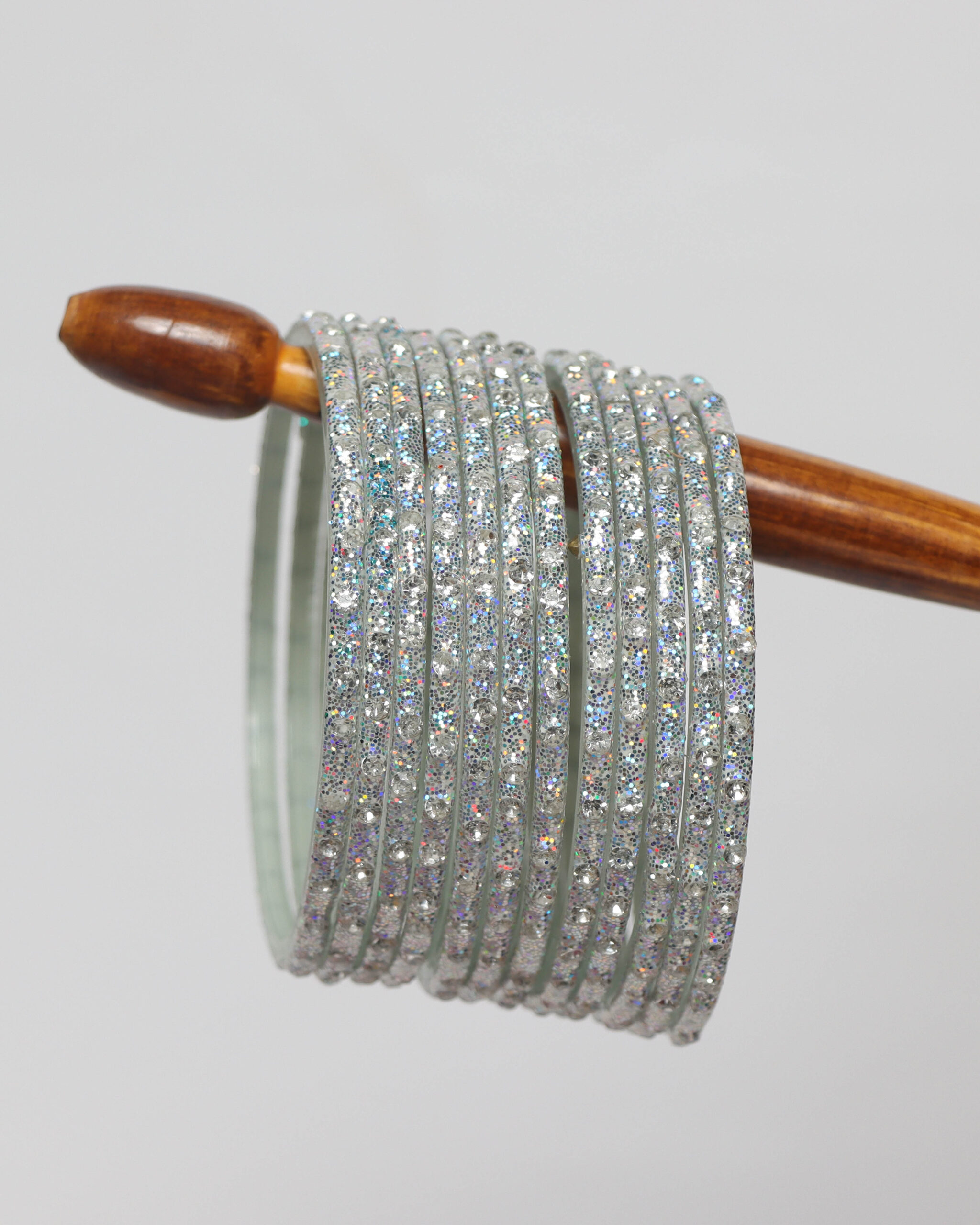 24 Nagg Shining Bangles - Silver
