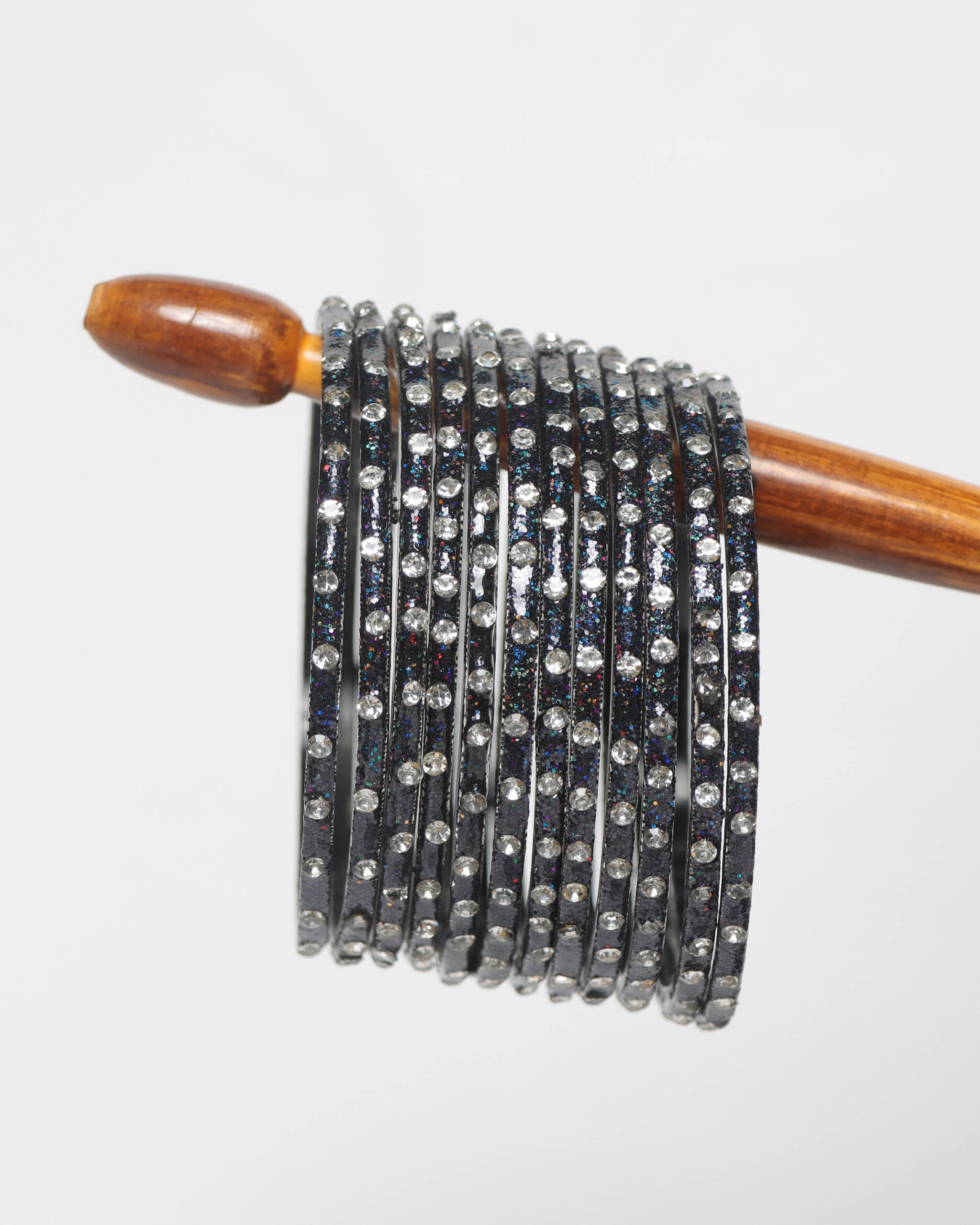 24 Nagg Shining Bangles - Black