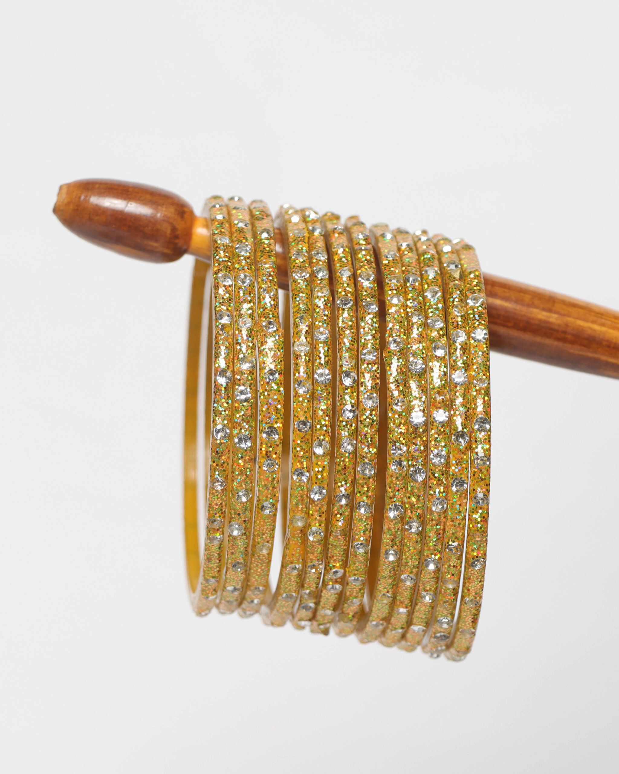 24 Nagg Shining Bangles - Yellow