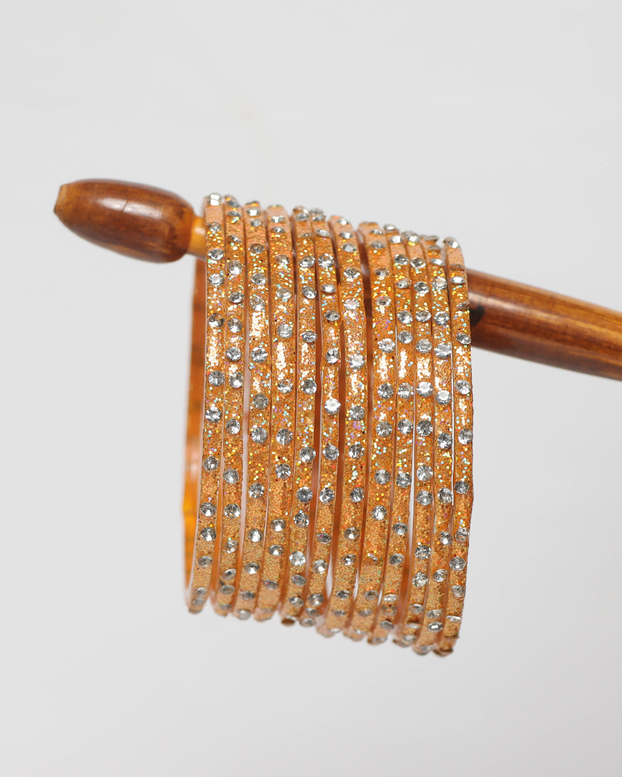 24 Nagg Shining Bangles - Golden