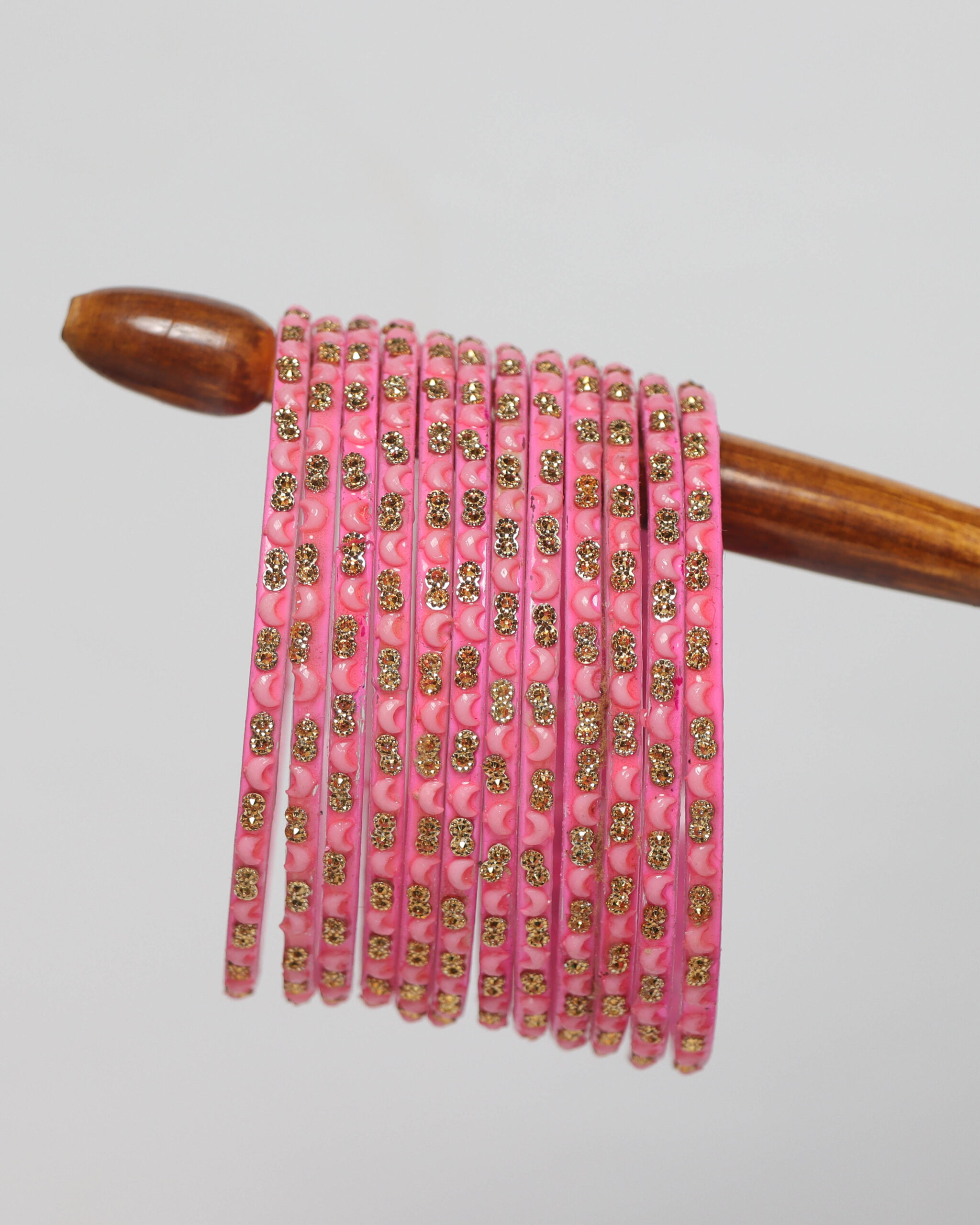 Chaand Designer Bangles - Pink