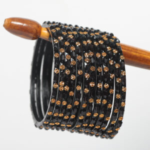 Selfie Designer Bangle - Black