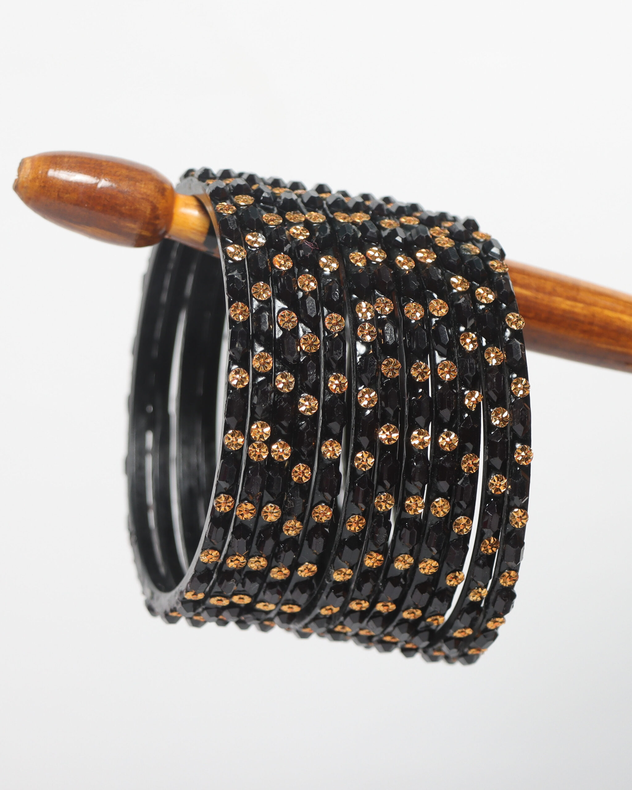 Selfie Designer Bangle - Black